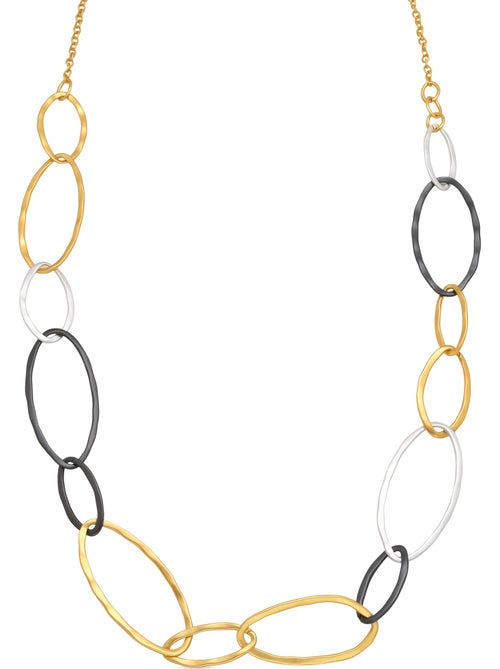 Collier Luxenter finition or jaune 18 carats - Lingi - Kiabi Collier Luxenter finition or jaune 18 carats - Lingi - Kiabi