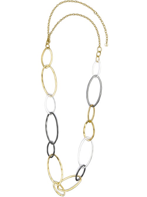 Collier Luxenter finition or jaune 18 carats - Lingi - Kiabi Collier Luxenter finition or jaune 18 carats - Lingi - Kiabi