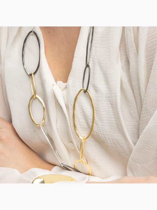 Collier Luxenter finition or jaune 18 carats - Lingi - Kiabi Collier Luxenter finition or jaune 18 carats - Lingi - Kiabi