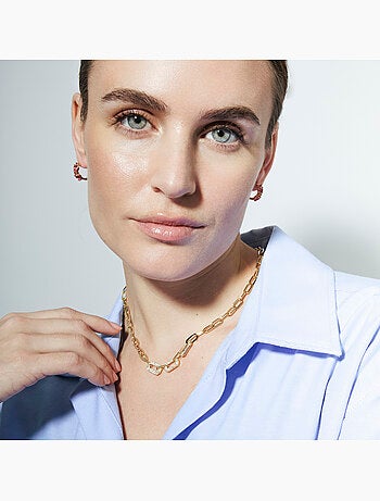 Collier Luxenter finition or jaune 18 carats - Nelith