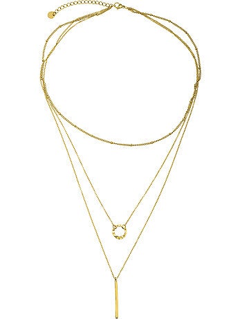 Collier Luxenter finition or jaune 18 carats - Rewary