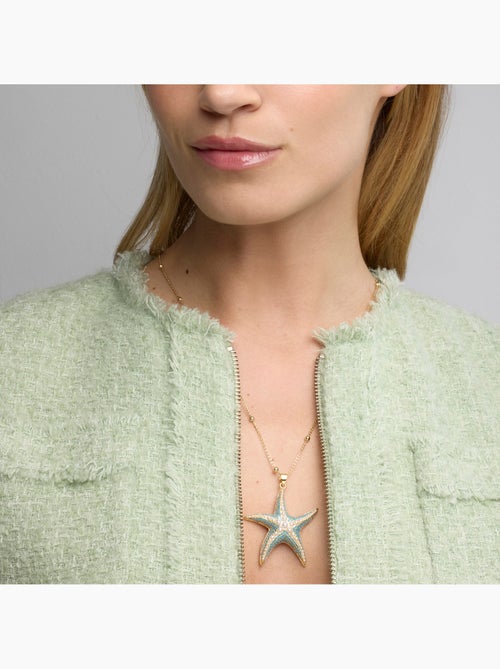 Collier Luxenter finition or jaune 18 carats et perle blanche - Ruko - Kiabi Collier Luxenter finition or jaune 18 carats et perle blanche - Ruko - Kiabi