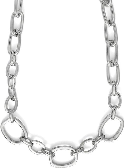 Collier Luxenter finition rhodium - Danli - Kiabi Collier Luxenter finition rhodium - Danli - Kiabi