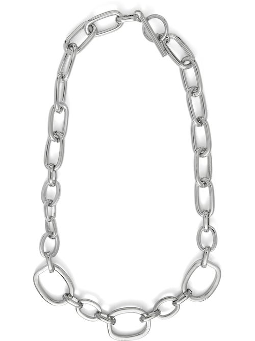 Collier Luxenter finition rhodium - Danli - Kiabi Collier Luxenter finition rhodium - Danli - Kiabi