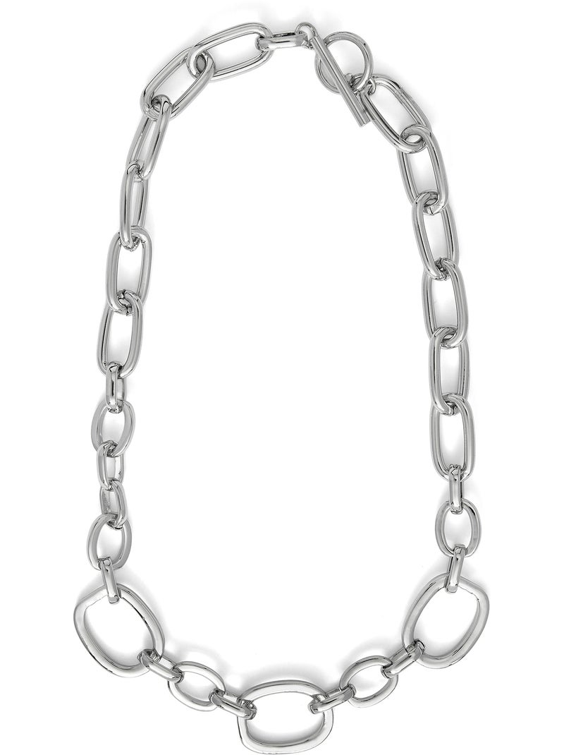 Collier Luxenter finition rhodium - Danli Gris - Kiabi
