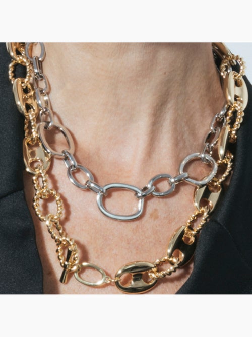 Collier Luxenter finition rhodium - Danli - Kiabi