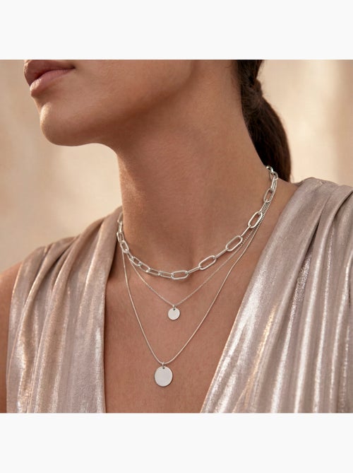 Collier Luxenter finition rhodium - Hanoi - Kiabi Collier Luxenter finition rhodium - Hanoi - Kiabi