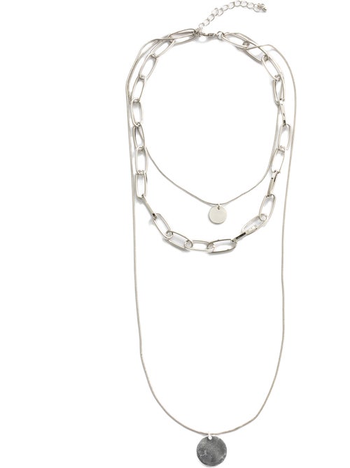 Collier Luxenter finition rhodium - Hanoi - Kiabi Collier Luxenter finition rhodium - Hanoi - Kiabi