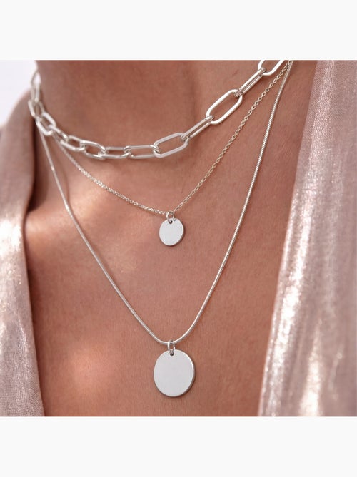 Collier Luxenter finition rhodium - Hanoi - Kiabi Collier Luxenter finition rhodium - Hanoi - Kiabi
