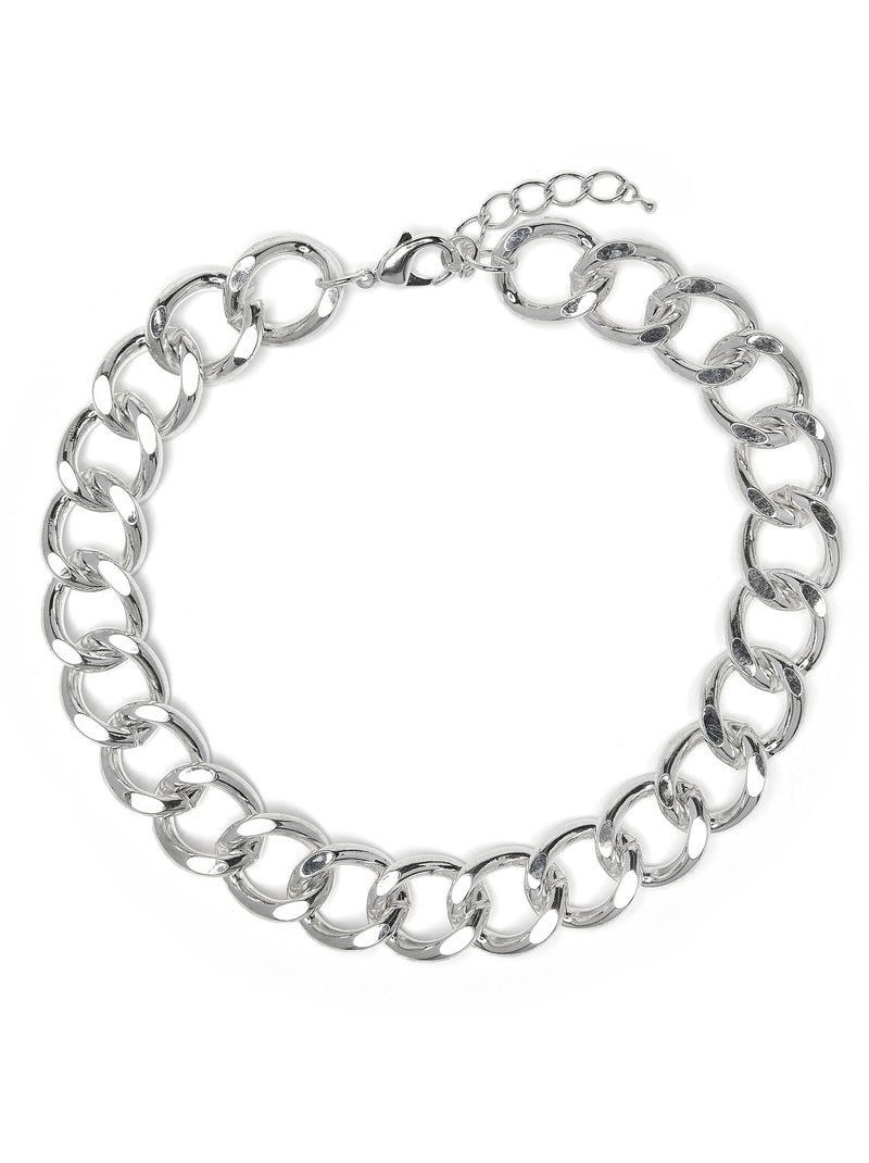Collier Luxenter finition rhodium - Moba Argent - Kiabi