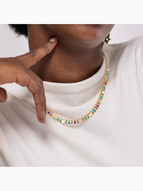 Collier Luxenter Haraim et plaqué or 18k - Kiabi