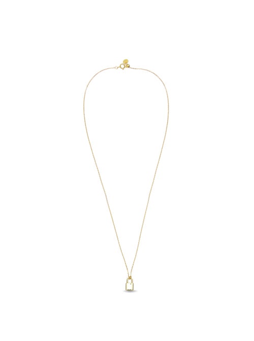 Collier Luxenter imlor en argent 925 avec finition plaquée or jaune 18k - Kiabi Collier Luxenter imlor en argent 925 avec finition plaquée or jaune 18k - Kiabi