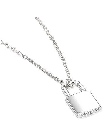 Collier Luxenter imlor en argent 925 avec finition rhodiée