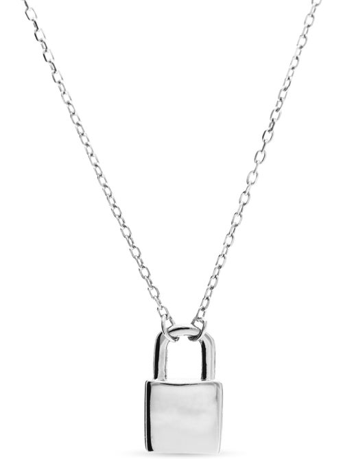 Collier Luxenter imlor en argent 925 avec finition rhodiée - Kiabi Collier Luxenter imlor en argent 925 avec finition rhodiée - Kiabi