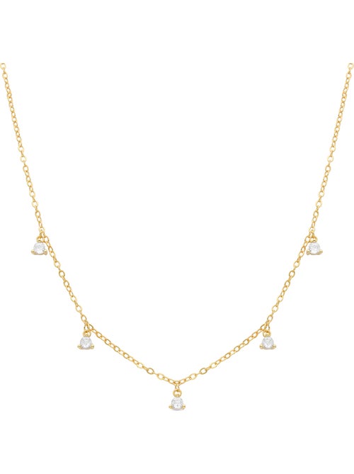 Collier Luxenter Kisain fini en or - Kiabi