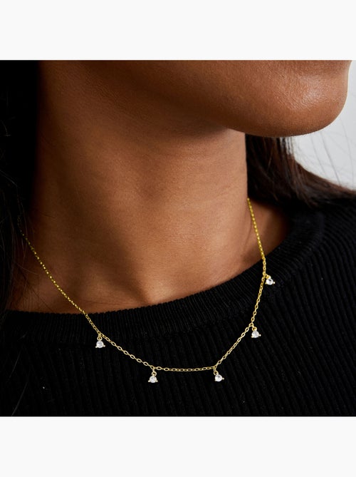 Collier Luxenter Kisain fini en or - Kiabi