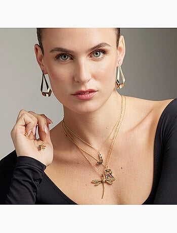 Collier Luxenter Kual et plaqué or 18k