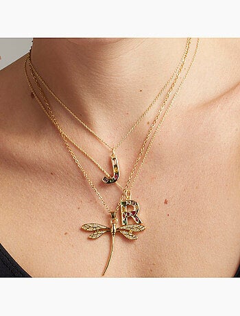 Collier Luxenter Kual et plaqué or 18k