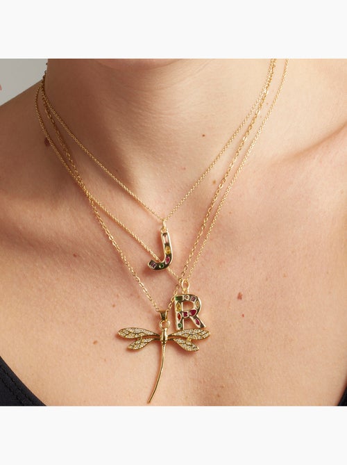 Collier Luxenter Kual et plaqué or 18k - Kiabi Collier Luxenter Kual et plaqué or 18k - Kiabi