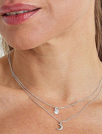 Collier Luxenter laiah en argent sterling