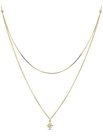 Collier Luxenter lialt en argent sterling