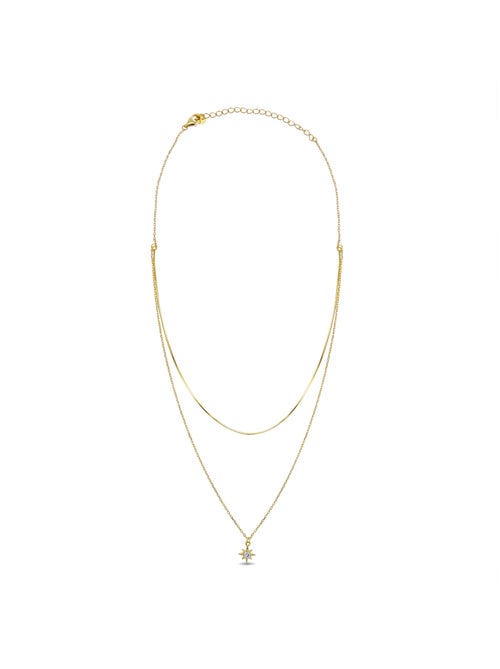 Collier Luxenter lialt en argent sterling - Kiabi