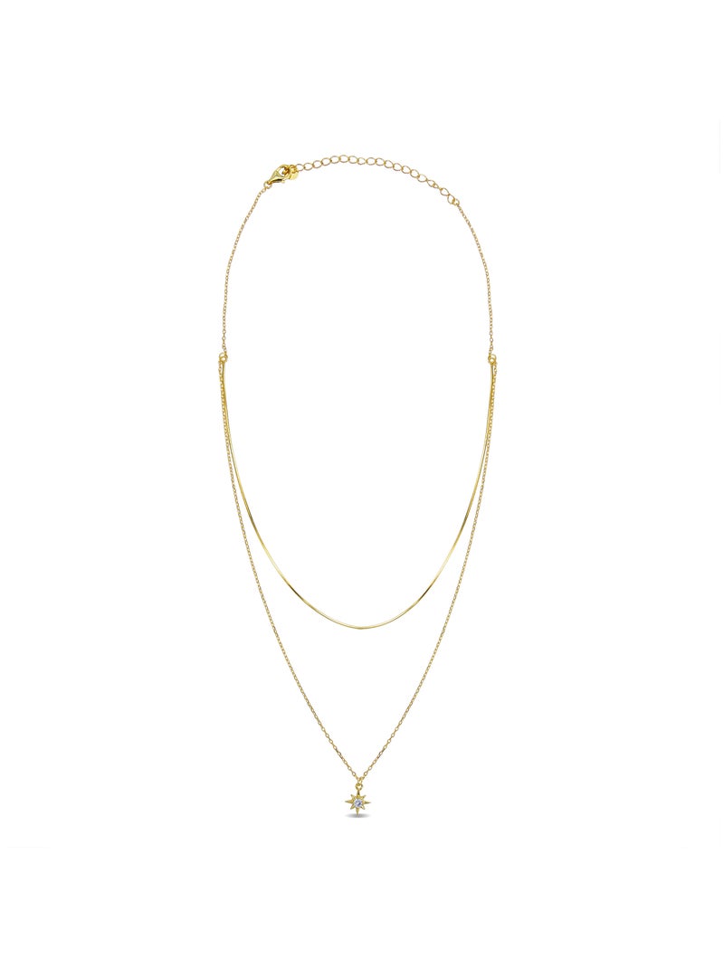 Collier Luxenter lialt en argent sterling Argent - Kiabi