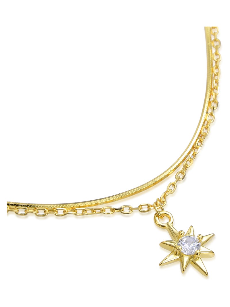 Collier Luxenter lialt en argent sterling Argent - Kiabi