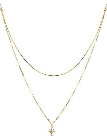 Collier Luxenter lialt en argent sterling