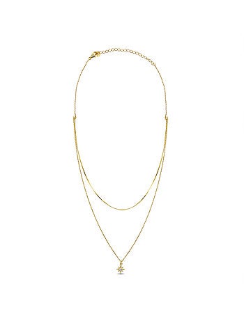 Collier Luxenter lialt en argent sterling