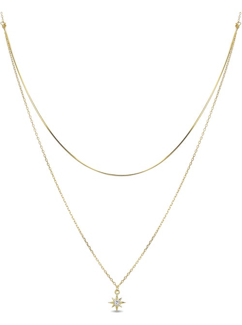 Collier Luxenter lialt en argent sterling - Kiabi