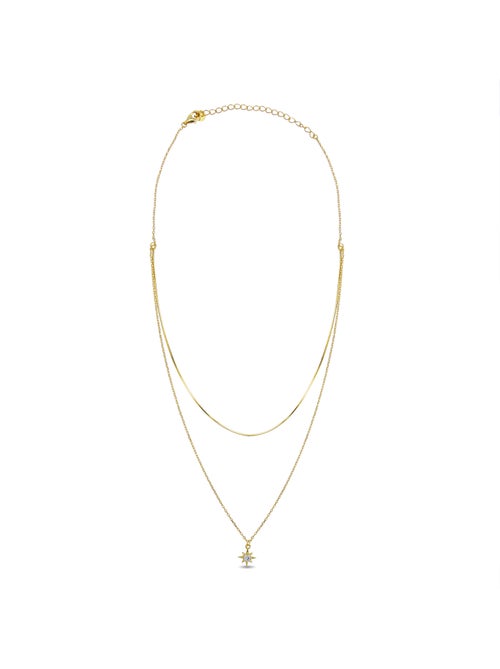 Collier Luxenter lialt en argent sterling - Kiabi