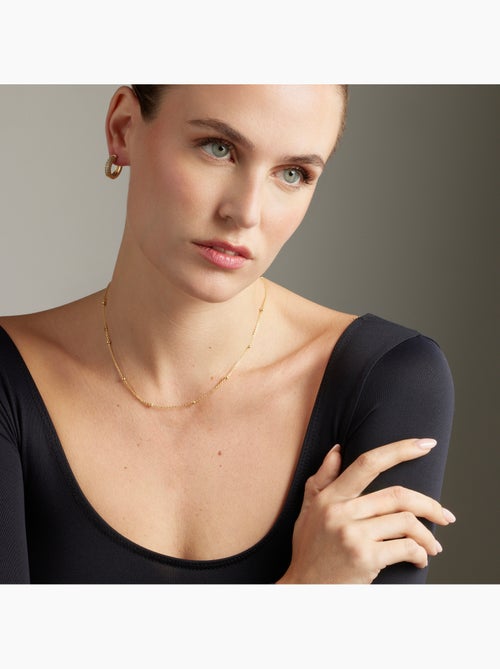 Collier Luxenter Liydat fini en or - Kiabi Collier Luxenter Liydat fini en or - Kiabi