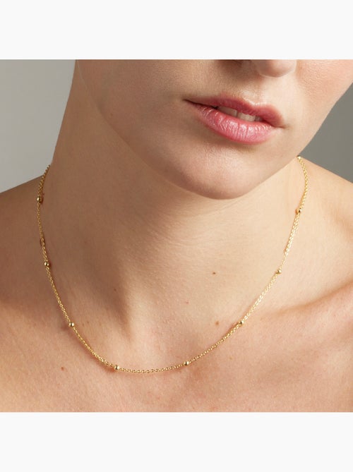 Collier Luxenter Liydat fini en or - Kiabi Collier Luxenter Liydat fini en or - Kiabi