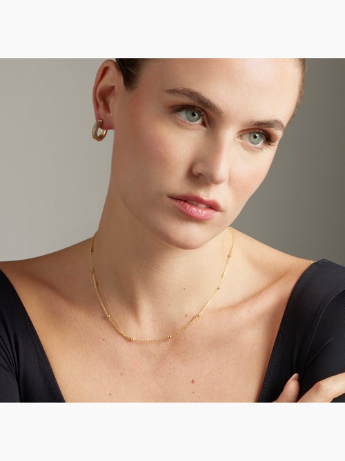 Collier Luxenter Liydat fini en or - Kiabi Collier Luxenter Liydat fini en or - Kiabi