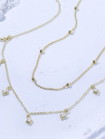 Collier Luxenter Liydat finition or