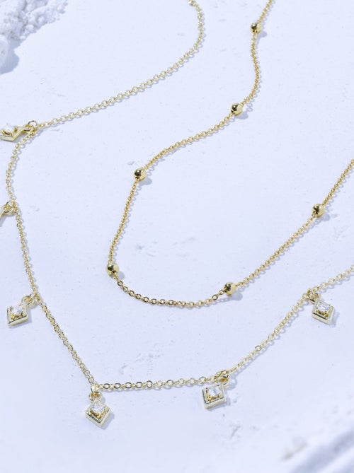 Collier Luxenter Liydat finition or - Kiabi