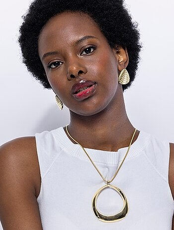 Collier Luxenter Mei en or jaune 18 carats