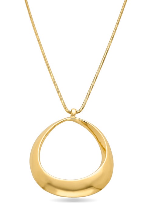 Collier Luxenter Mei et plaqué or 18k - Kiabi Collier Luxenter Mei et plaqué or 18k - Kiabi