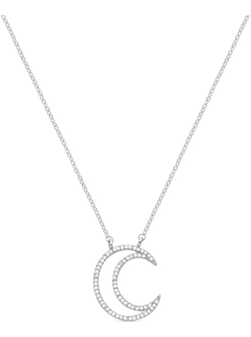 Collier Luxenter Molyes finition argentée - Kiabi