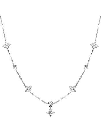 Collier Luxenter Nainne finition rhodium