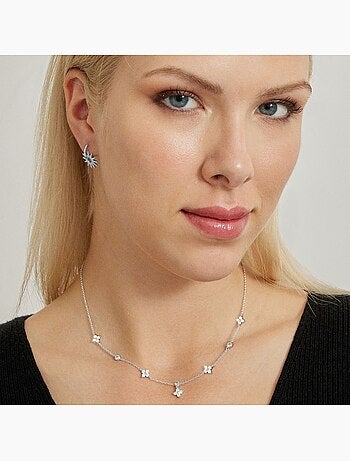 Collier Luxenter Nainne finition rhodium