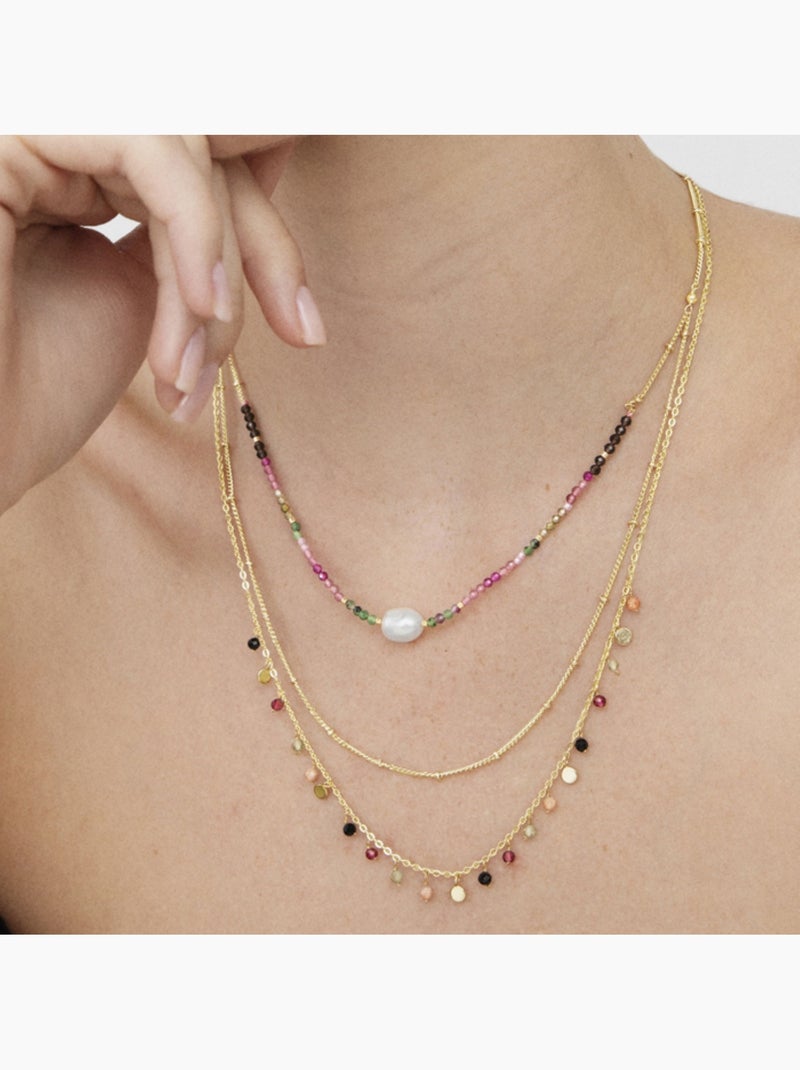 Collier Luxenter Natsad en argent 925 Multicolore - Kiabi