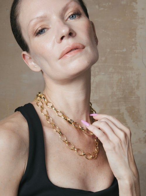 Collier Luxenter plaqué or jaune 18 carats - Ciati - Kiabi