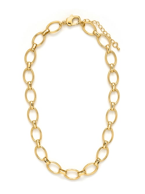 Collier Luxenter plaqué or jaune 18 carats - Ciati - Kiabi
