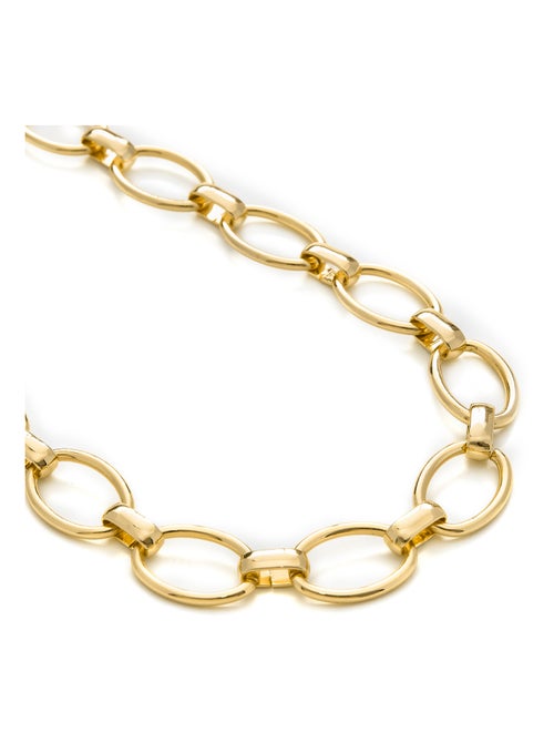 Collier Luxenter plaqué or jaune 18 carats - Ciati - Kiabi