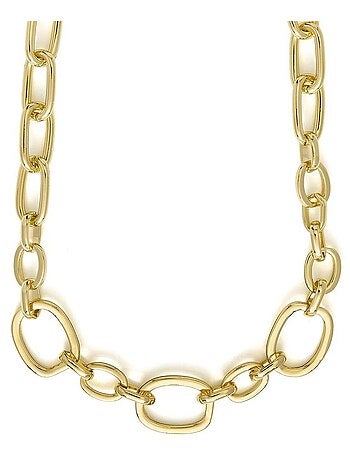 Collier Luxenter plaqué or jaune 18 carats - Danli