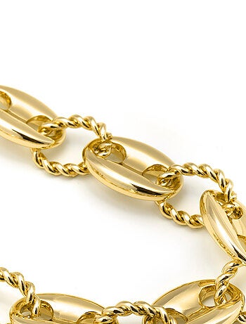 Collier Luxenter plaqué or jaune 18 carats - Laroth