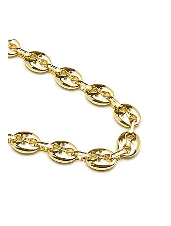 Collier Luxenter plaqué or jaune 18 carats - Midyu