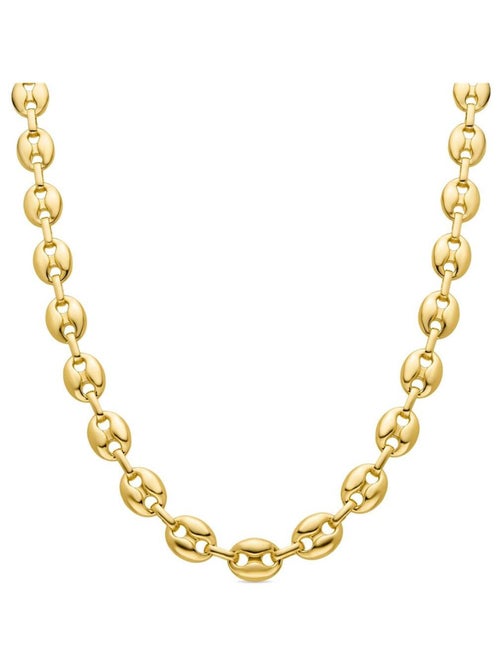 Collier Luxenter plaqué or jaune 18 carats - Midyu - Kiabi
